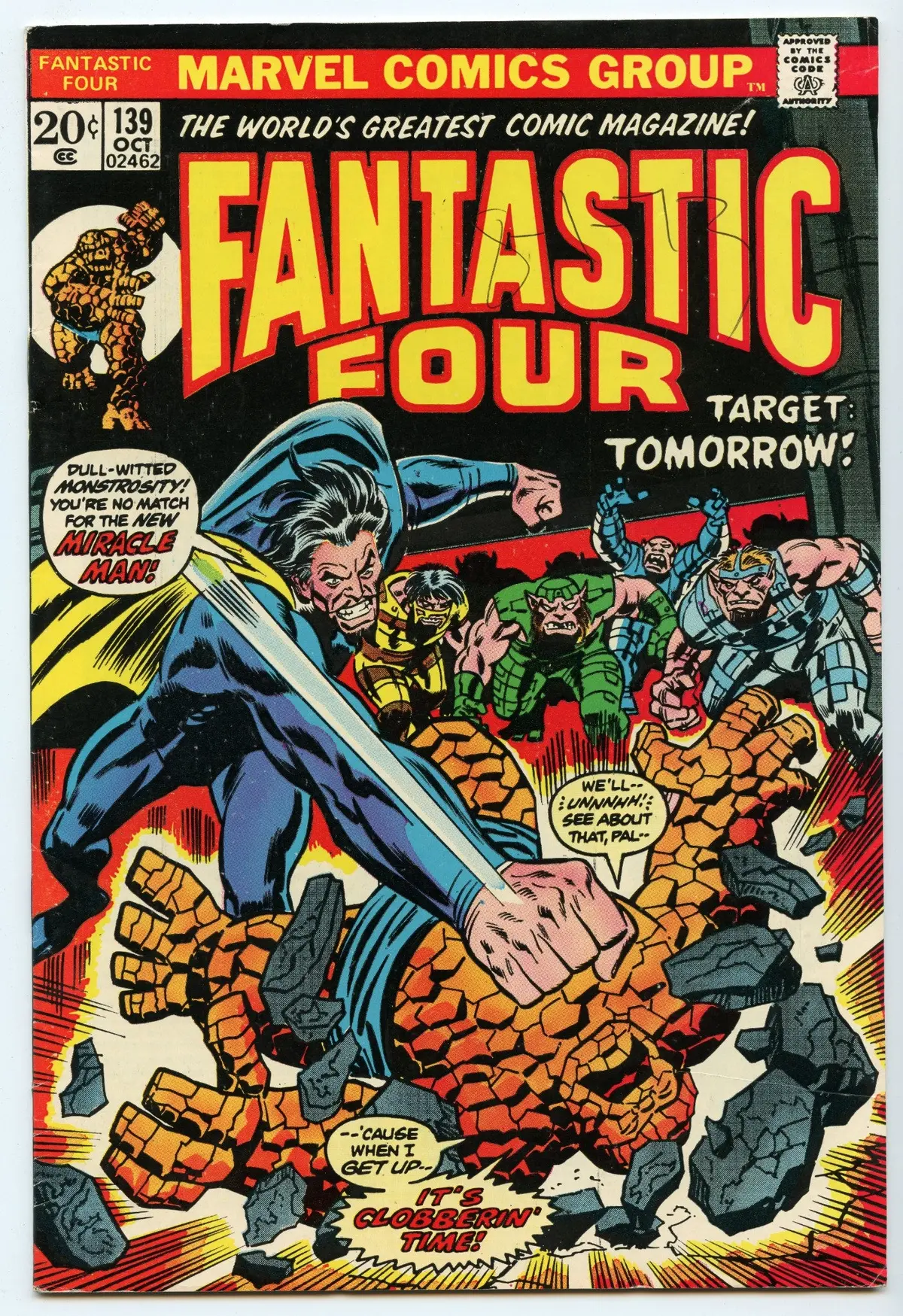 Fantastic Four 139 (Oct 1973) Vf- (7.5) 1