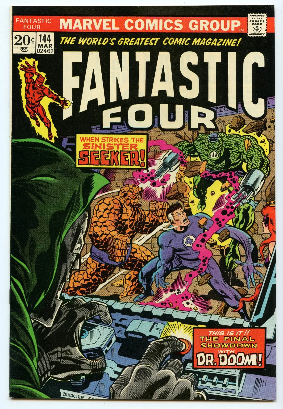 Fantastic Four 144 (Mar 1974) Nm- (9.2) 1