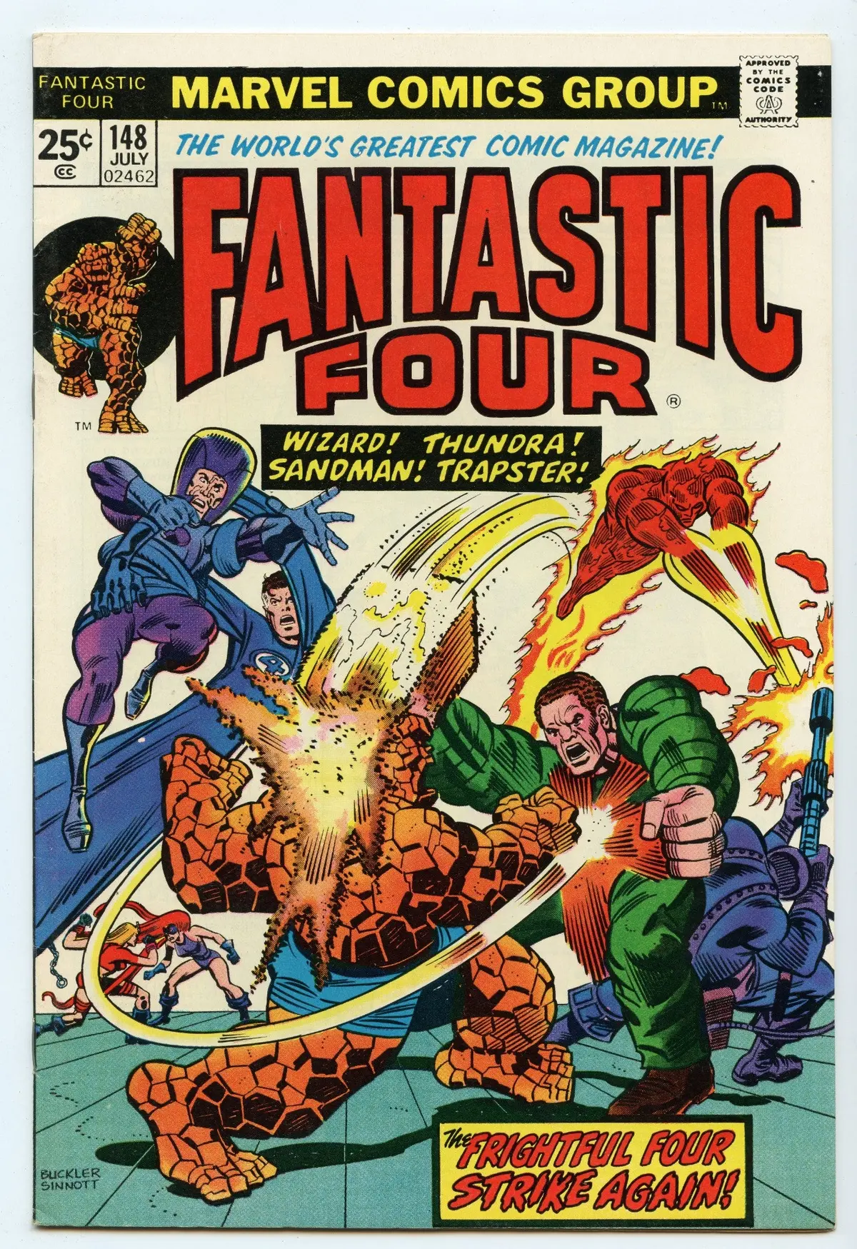 Fantastic Four 148 (Jul 1974) Vf+ (8.5) 1