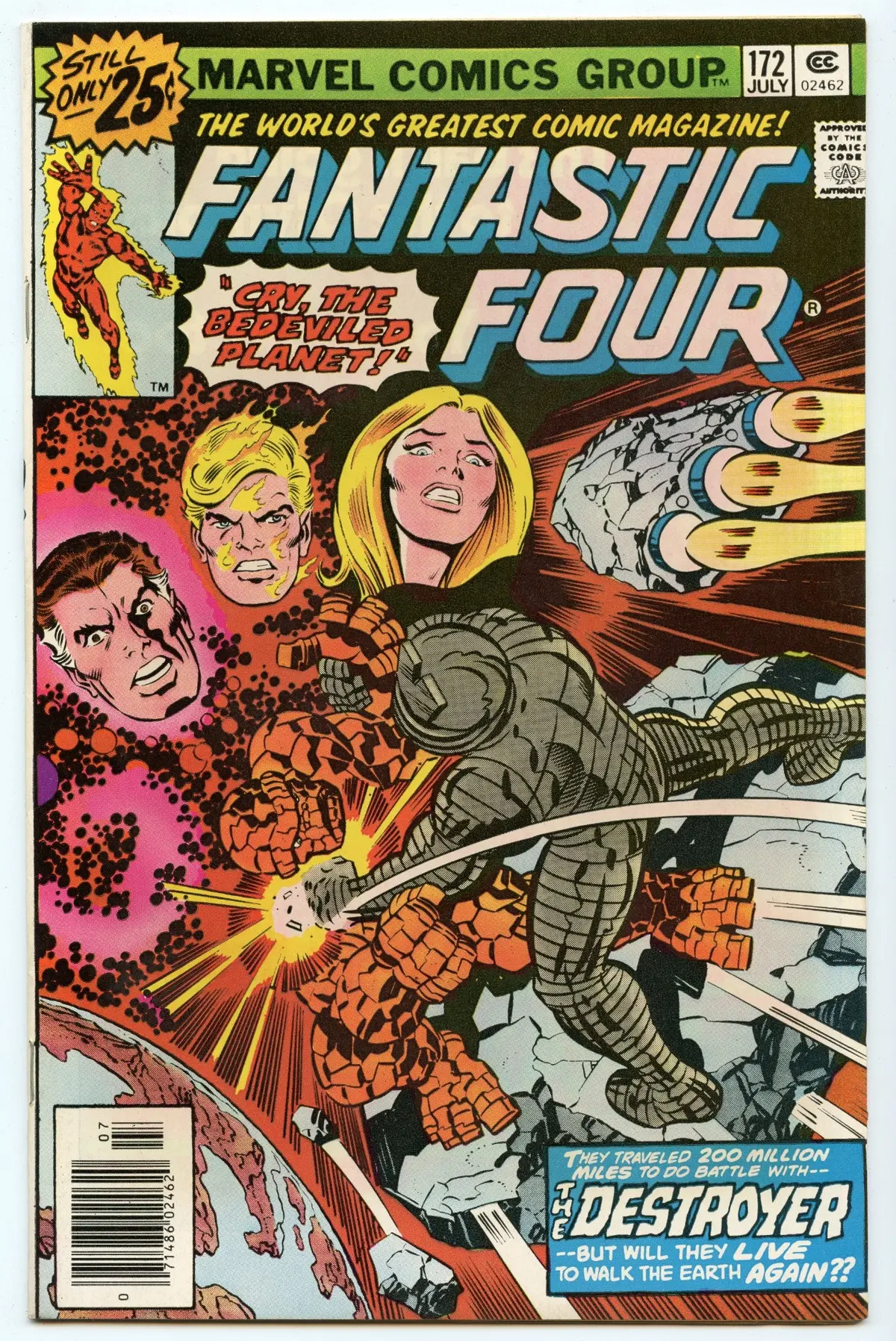 Fantastic Four 172 (Jul 1976) Vf- (7.5) 1
