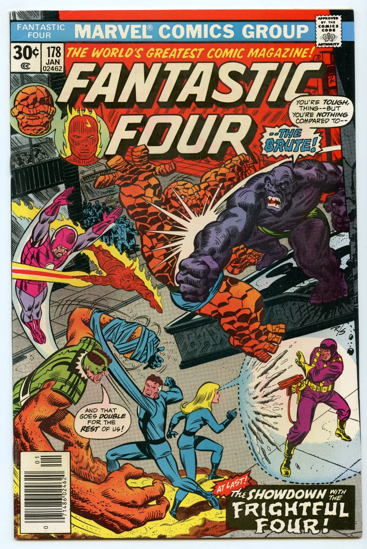 Fantastic Four 178 (Jan 1977) Fi/Vf (7.0) 1