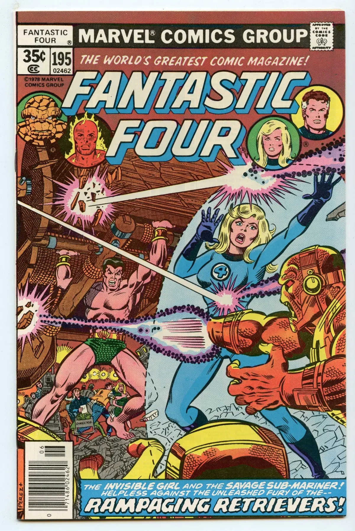 Fantastic Four 195 (Jun 1978) Vf+ (8.5) 1