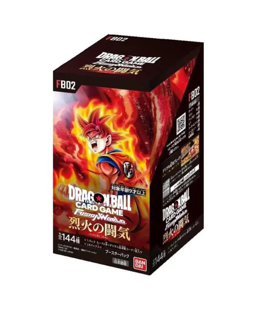Dragon Ball Super Tcg Fusion World 02 Japanese Sealed Booster Box (Pre Order) 1
