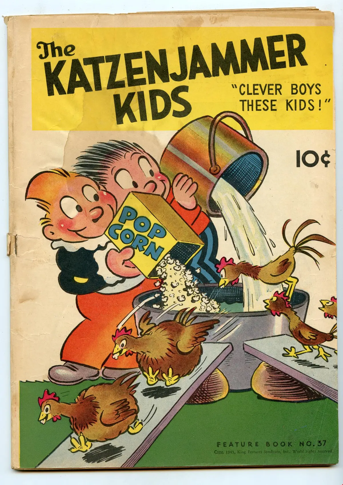 Feature Book 37 (1943) Gd (2.0) - Katzenjammer Kids 1