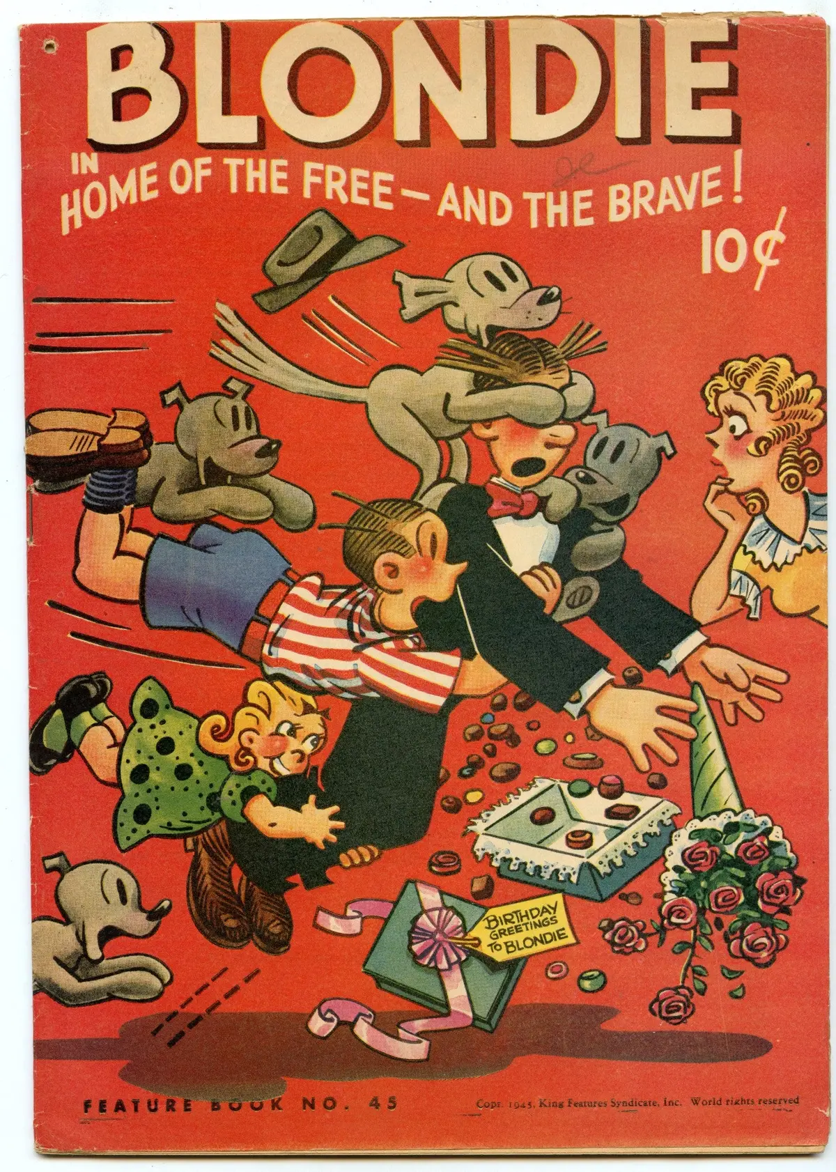 Feature Book 45 (1945) Vg+ (4.5) - Blondie 1