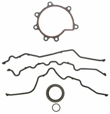 Fel-Pro Tcs46054 Crankshaft Front Seal – Precision Molded Rubber With Spring Backup 1
