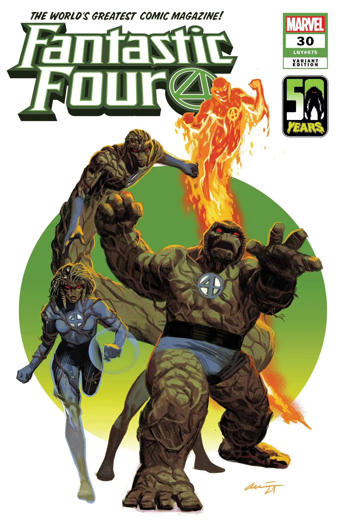Fantastic Four #30 Acuna The Thing-Thing Var Kib (4/14/2021) 1