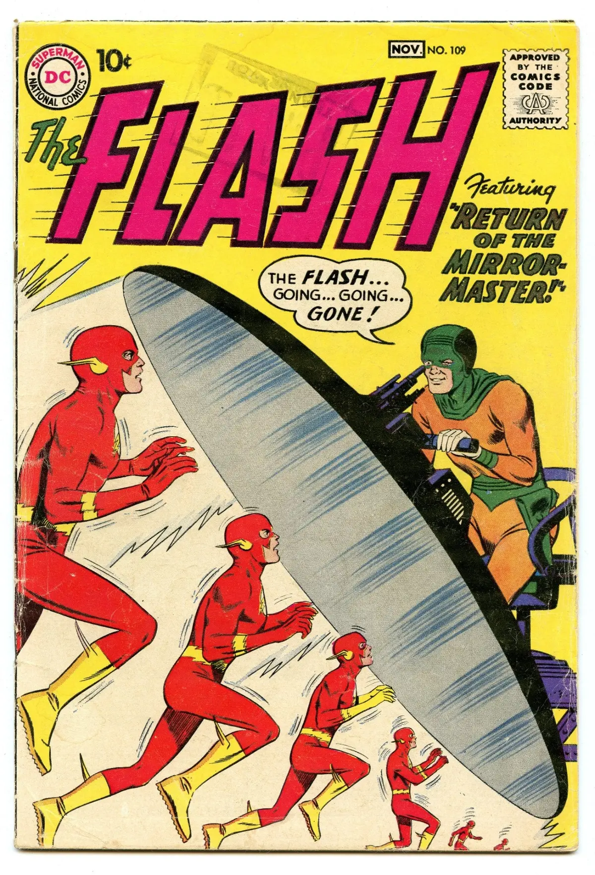 Flash 109 (Nov 1959) Vg (4.0) 1