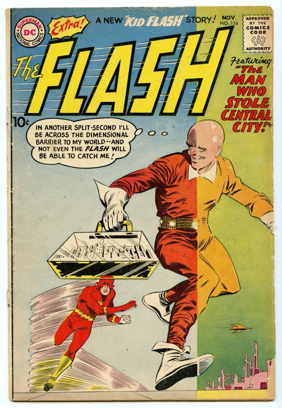 Flash 116 (Nov 1960) Gd/Vg (3.0) 1
