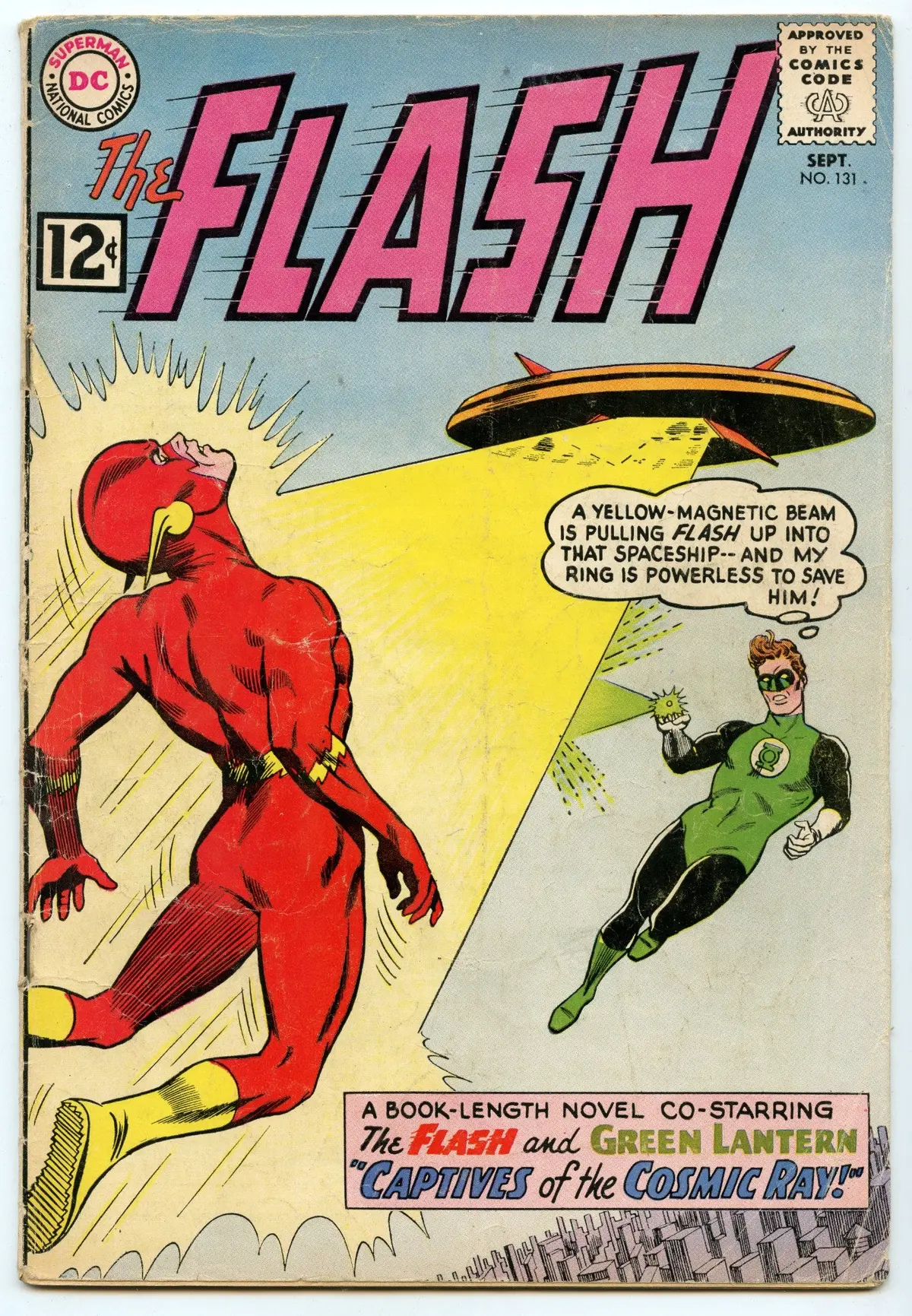 Flash 131 (Sep 1962) Vg- (3.5) 1