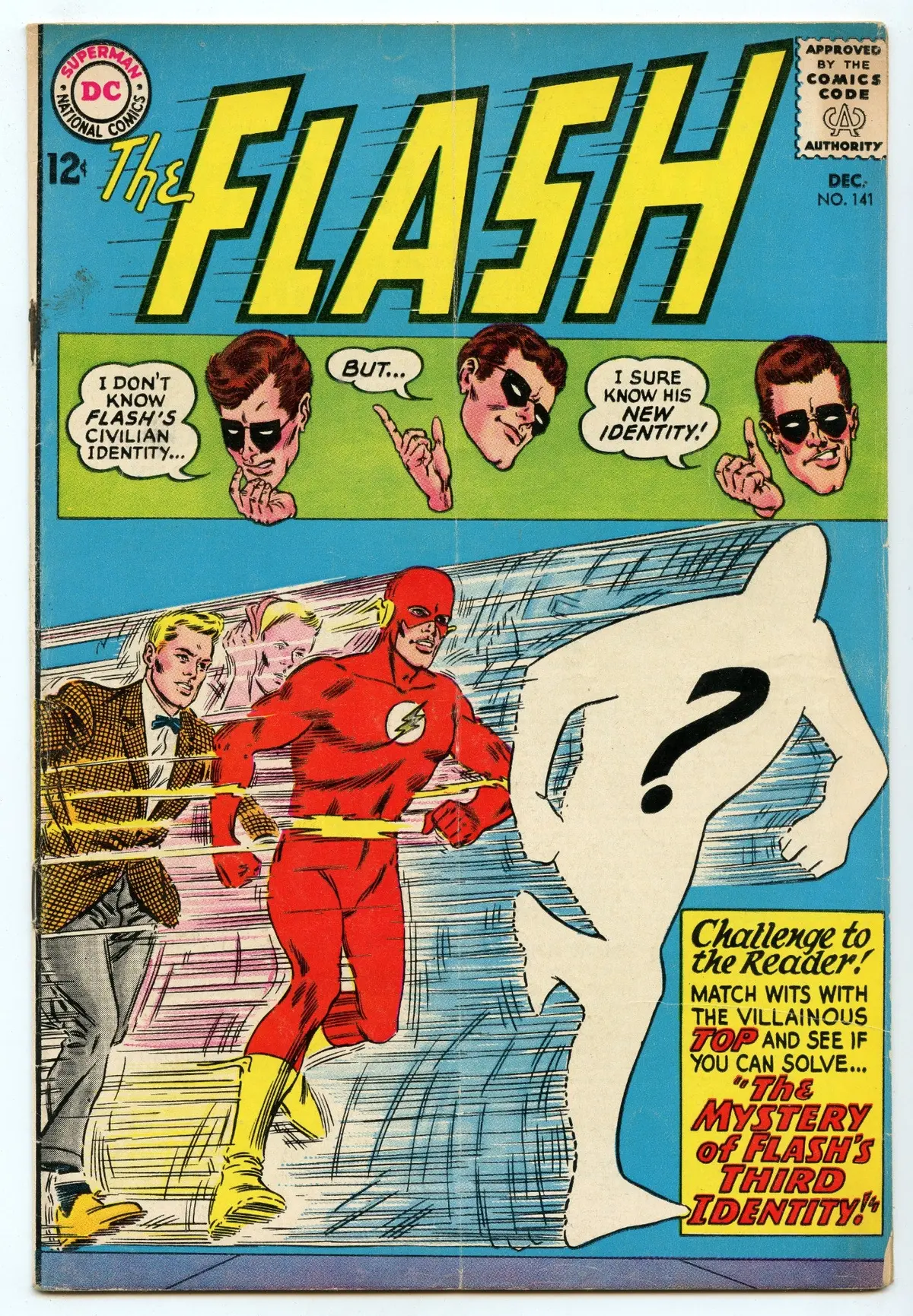 Flash 141 (Dec 1963) Vg/Fi (5.0) 1