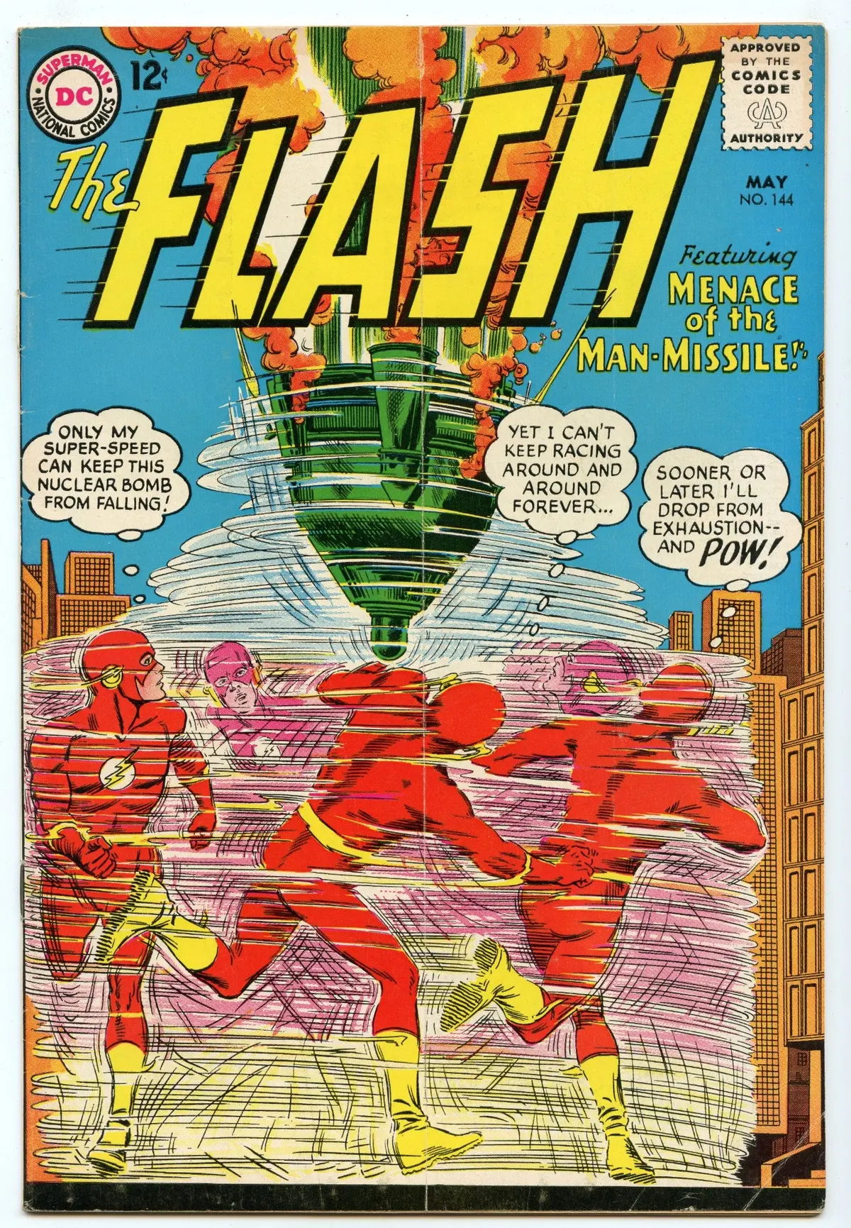 Flash 144 (May 1964) Vg/Fi (5.0) 1