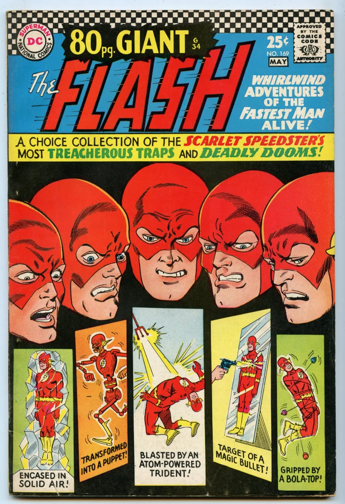 Flash 169 (Apr 1967) Fi/Vf (7.0) 1