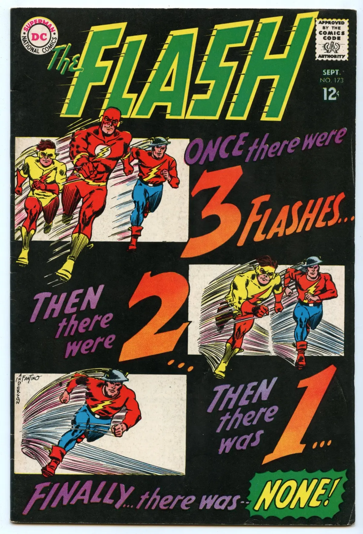 Flash 173 (Sep 1967) Fi- (5.5) 1
