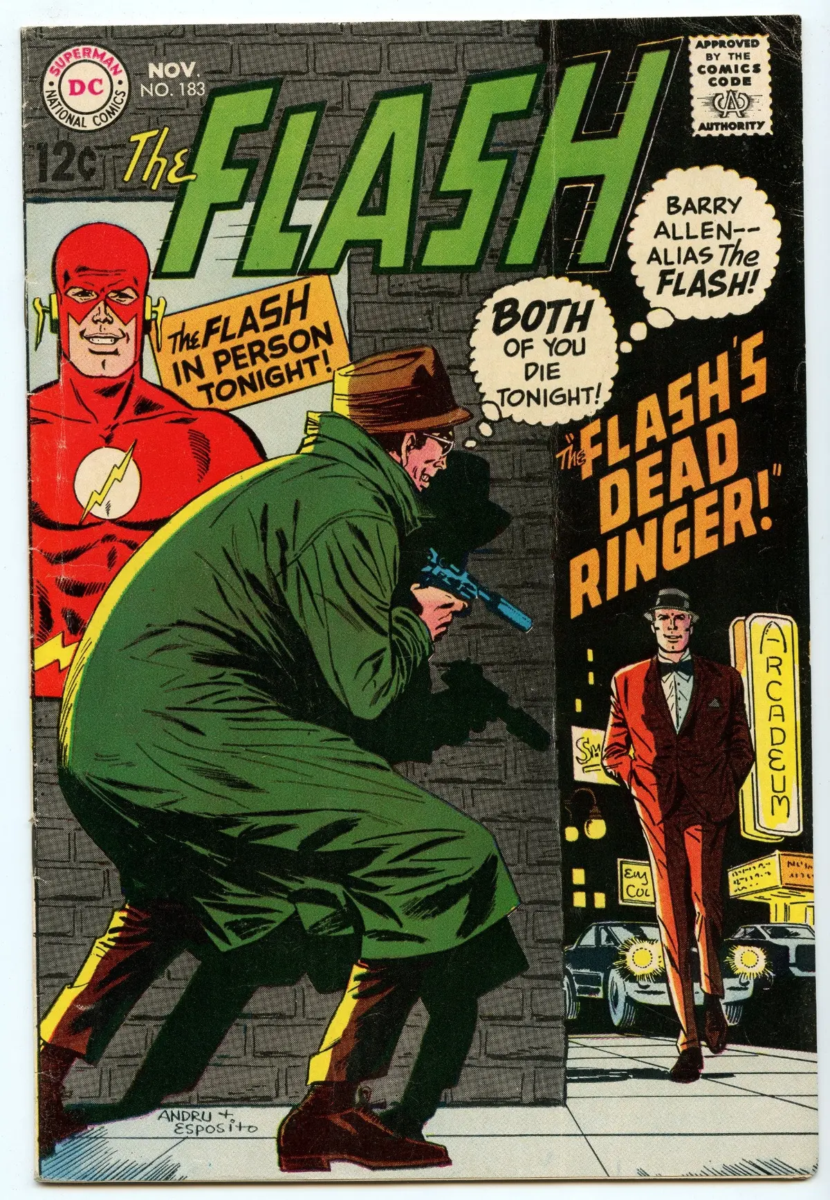Flash 183 (Nov 1968) Vg/Fi (5.0) 1