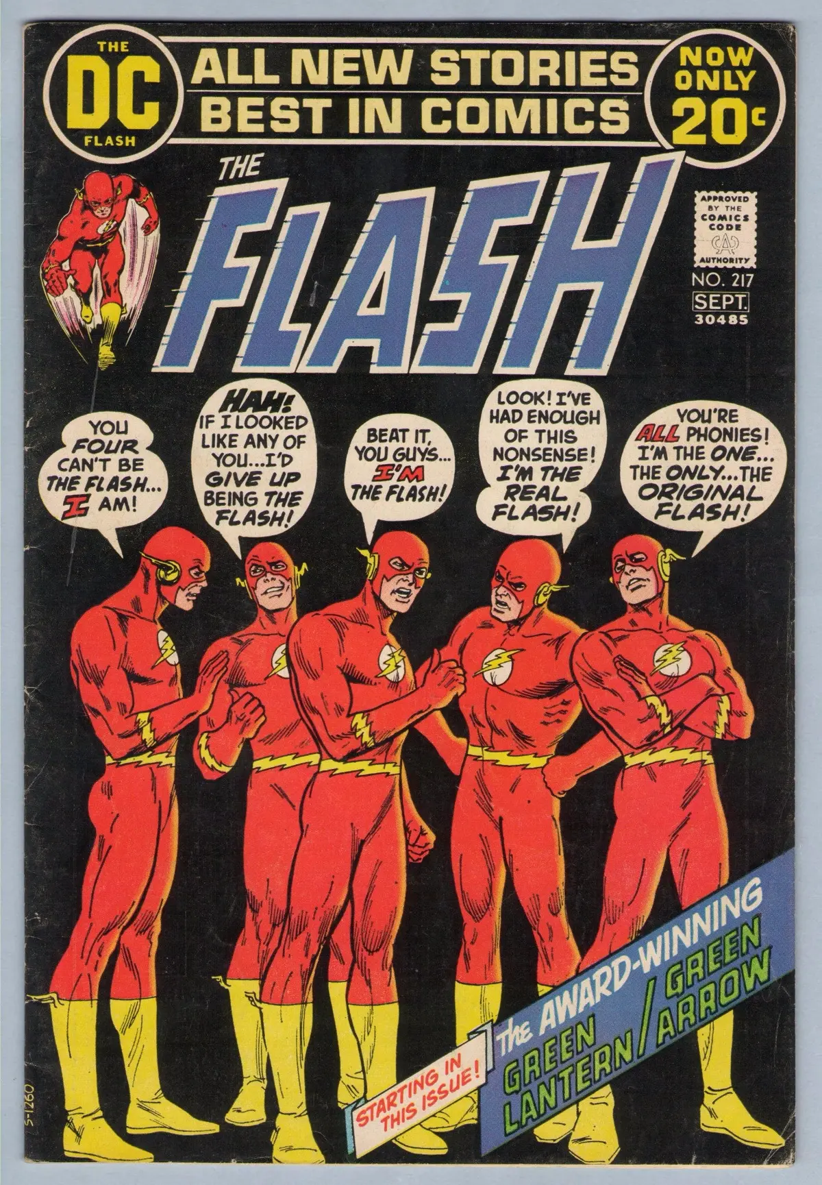 Flash 217 (Sep 1972) Vg-Fi (5.0) 1