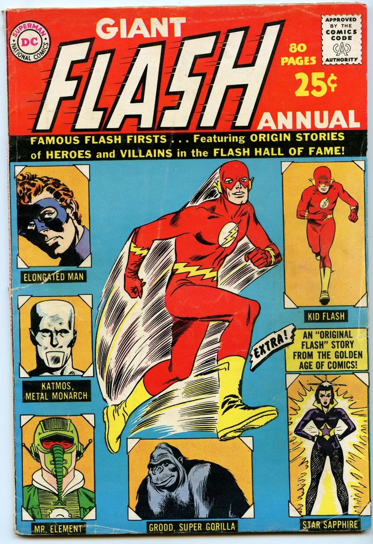 Flash Annual 1 (Jun 1963) Vg (4.0) 1