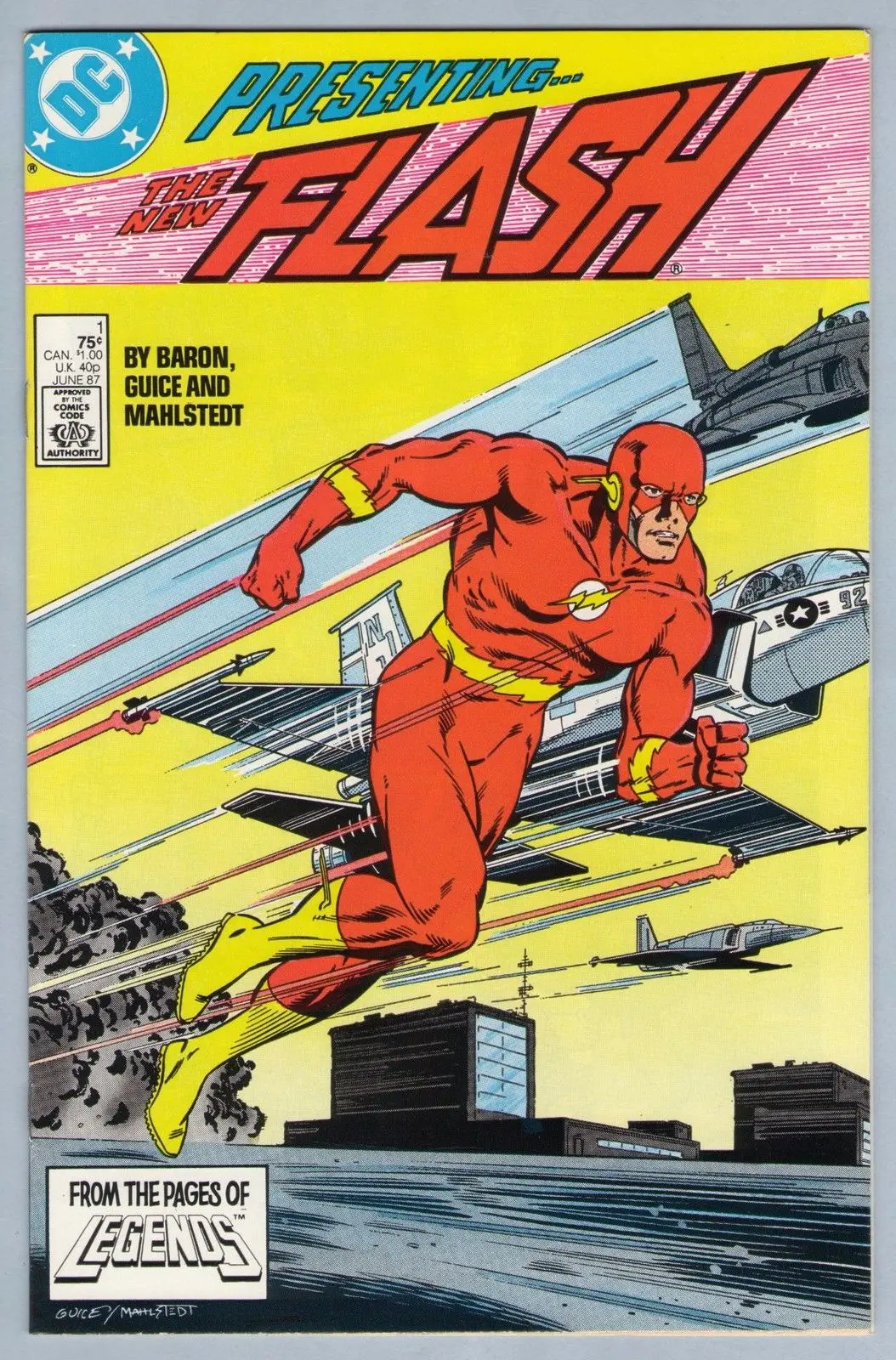 Flash V2 1 (Jun 1987) Nm- (9.2) 1
