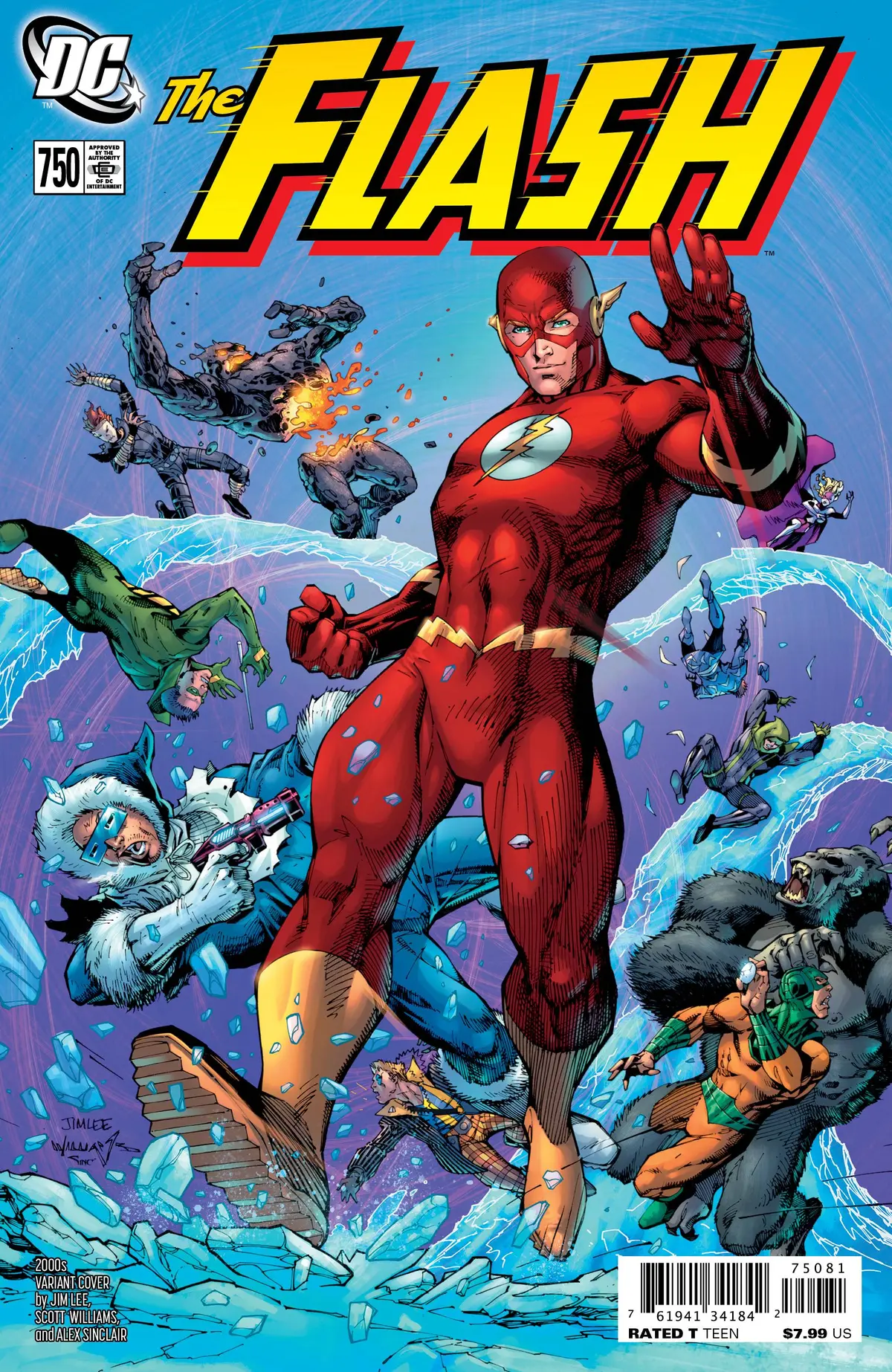 Flash #750 2000S Jim Lee Var Ed 1