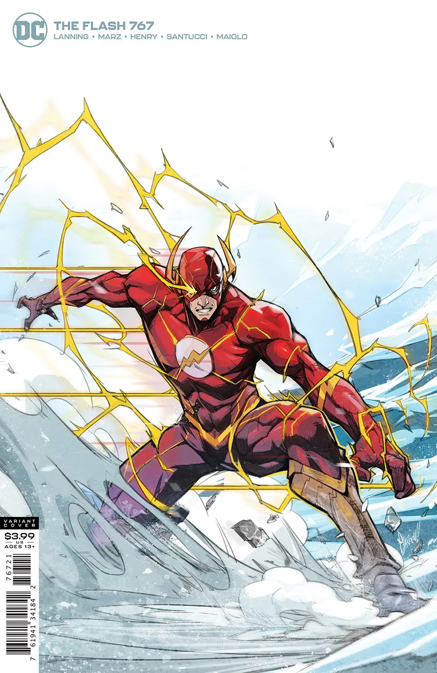 Flash #767 Cvr B Hicham Habchi Var (Endless Winter) 1