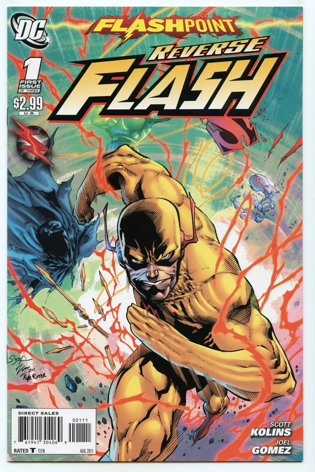 Flashpoint: Reverse Flash 1 (Aug 2011) Nm- (9.2) 1