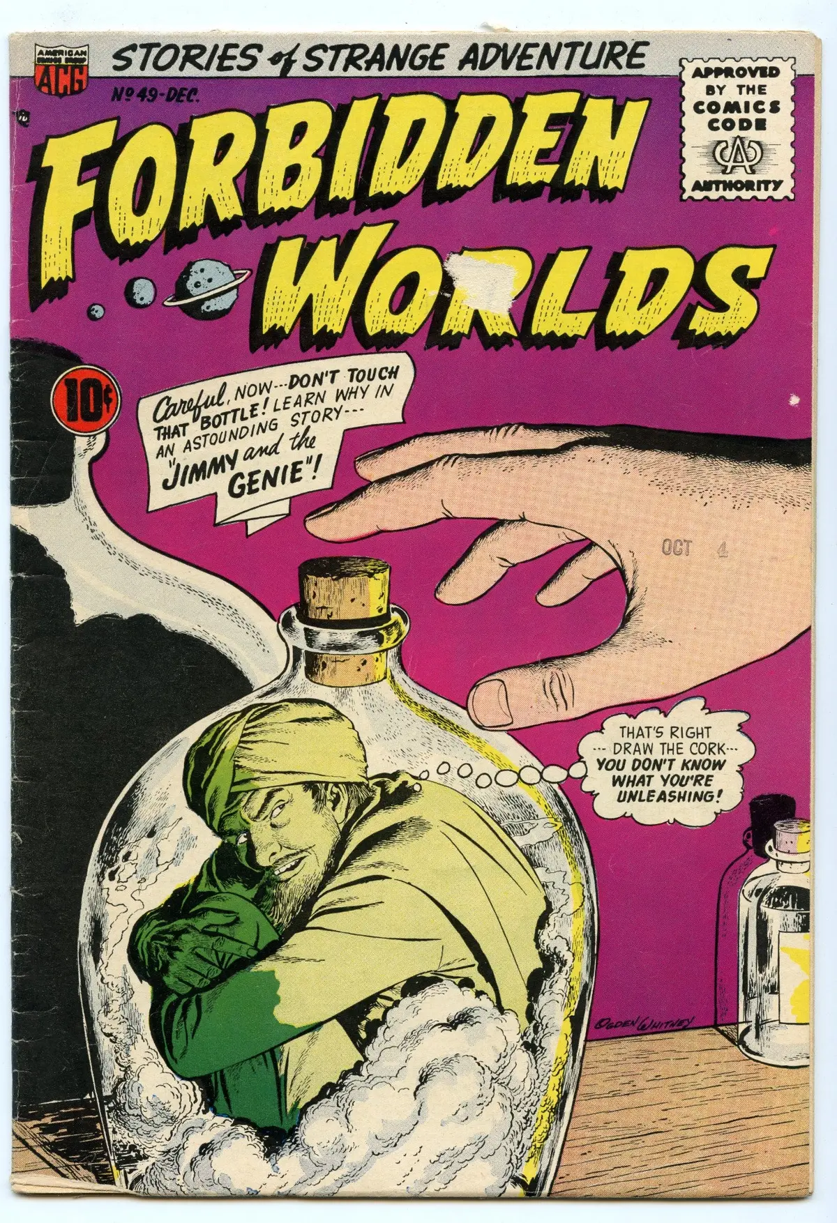 Forbidden Worlds 49 (Dec 1956) Vg+ (4.5) 1