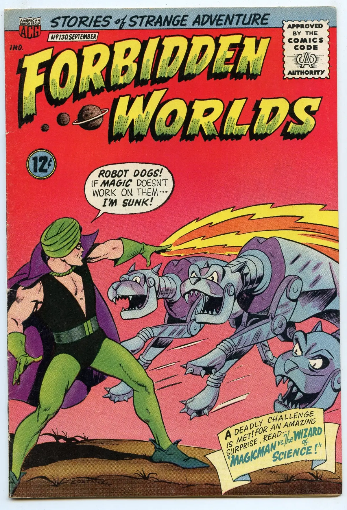 Forbidden Worlds 130 (Sep 1965) Fi (6.0) 1