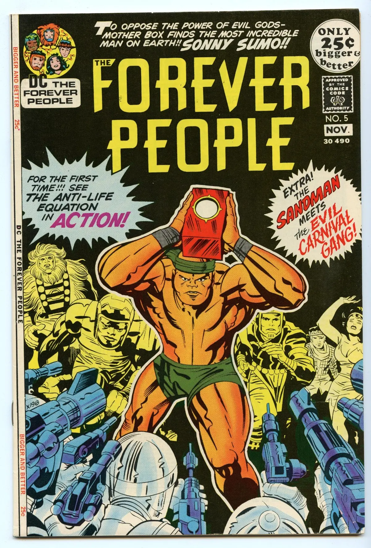 Forever People 5 (Nov 1971) Vf (8.0) 1