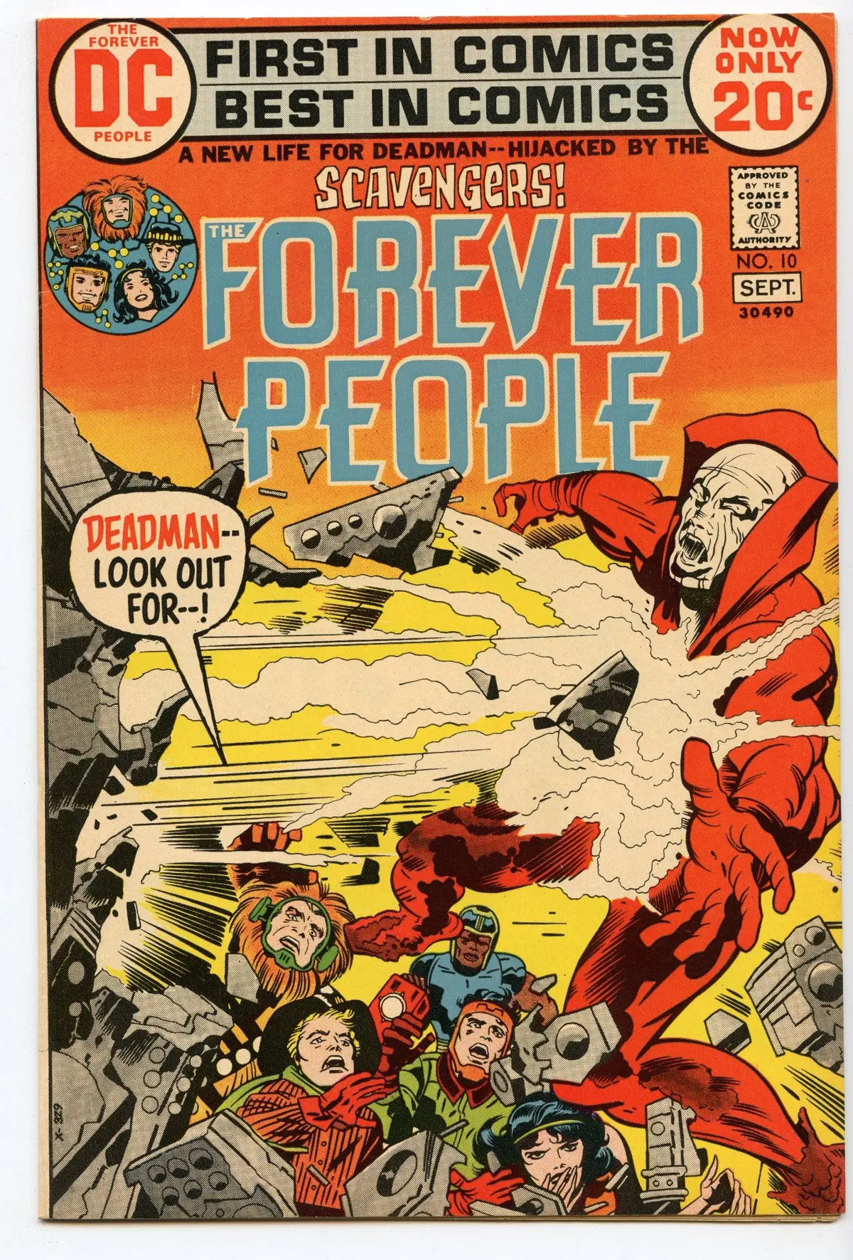 Forever People 10 (Sep 1972) Vf (8.0) 1