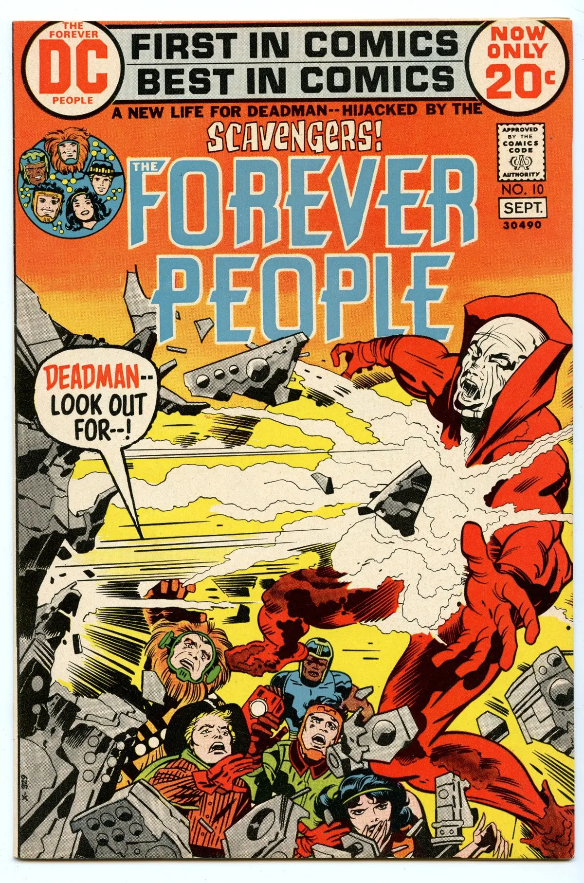 Forever People 10 (Sep 1972) Nm- (9.2) 1