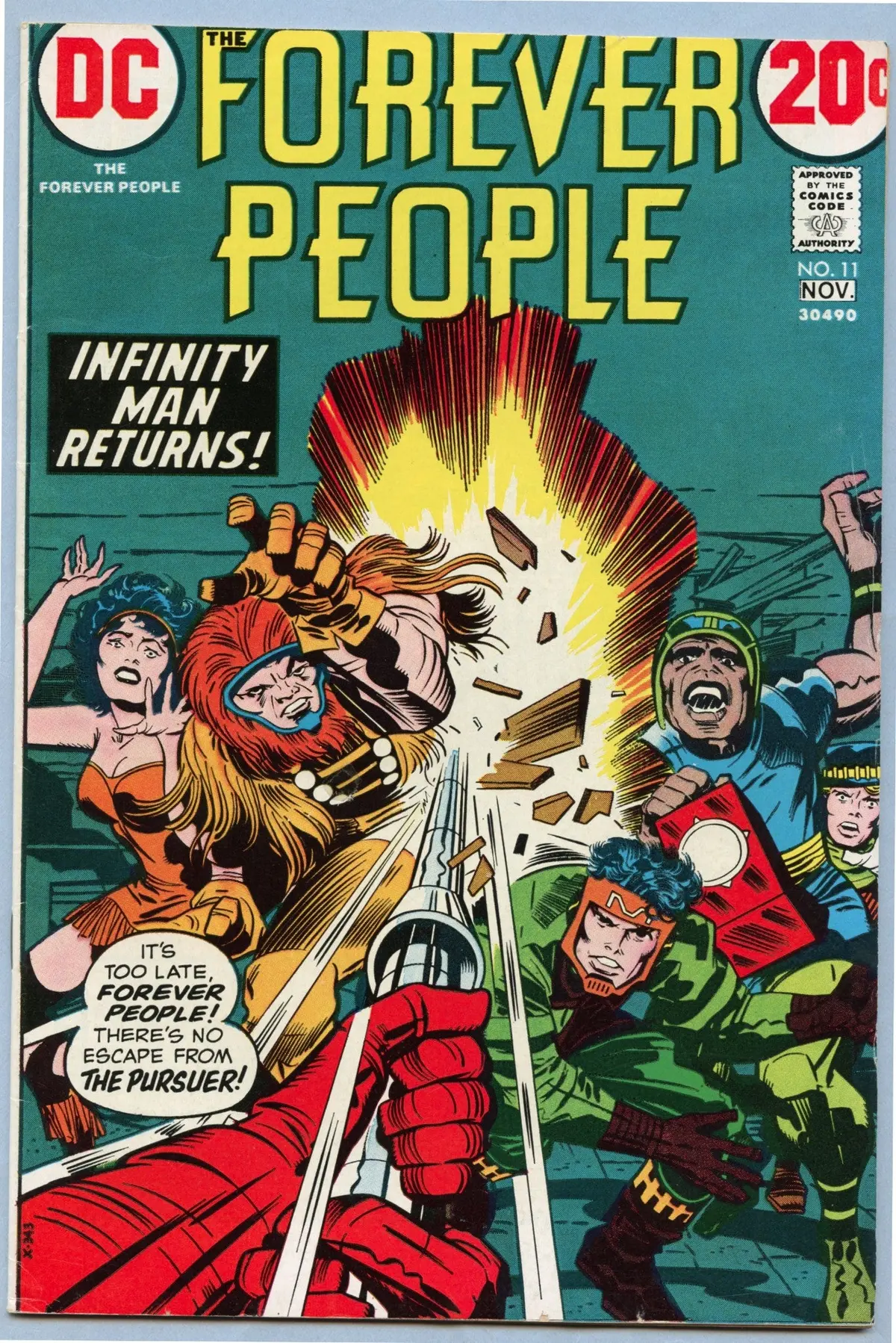 Forever People 11 (Nov 1972) Fi (6.0) 1