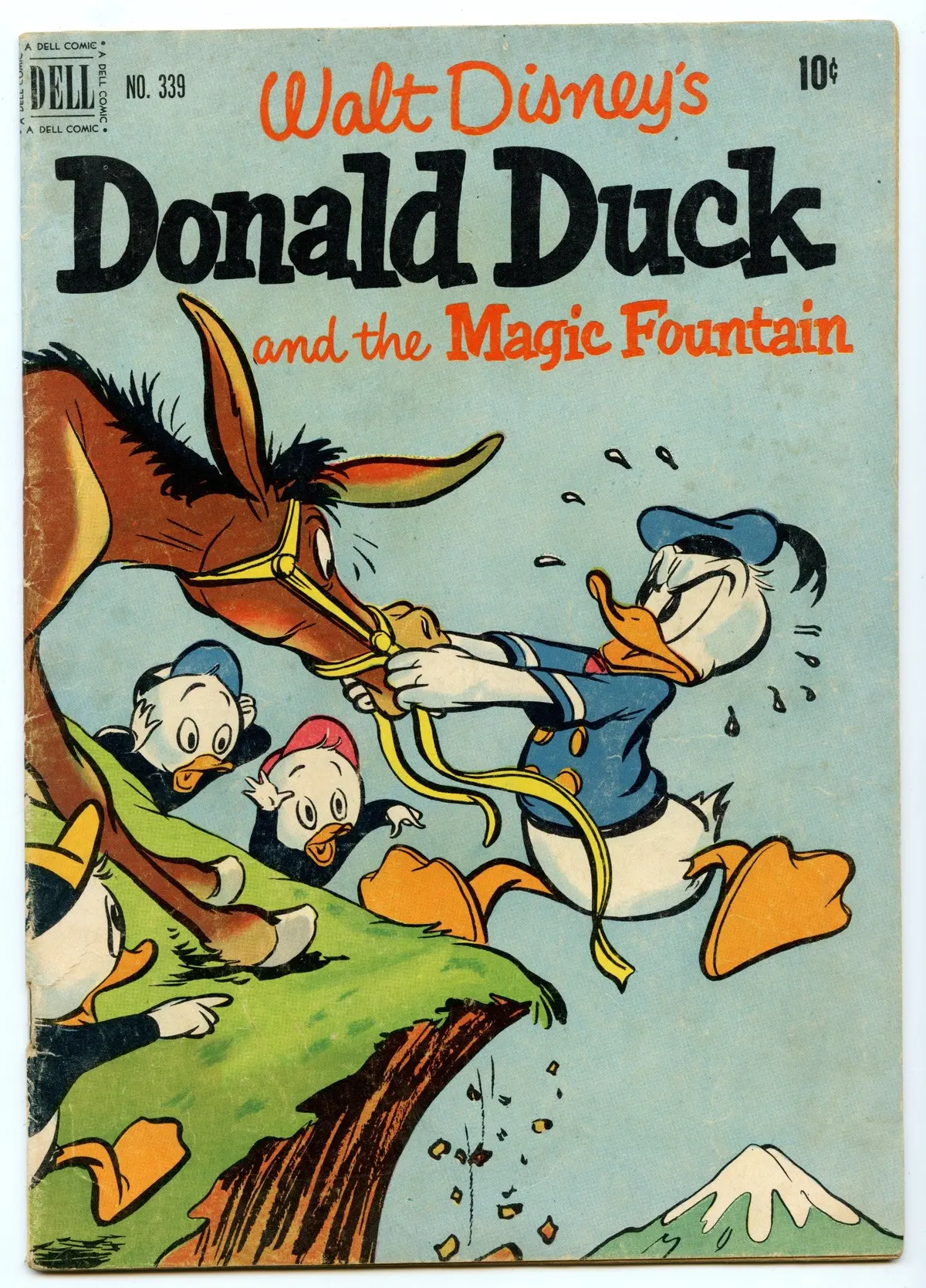 Four Color 339 (Jul 1951) Fi-(5.5) - Donald Duck And The Magic Fountain 1