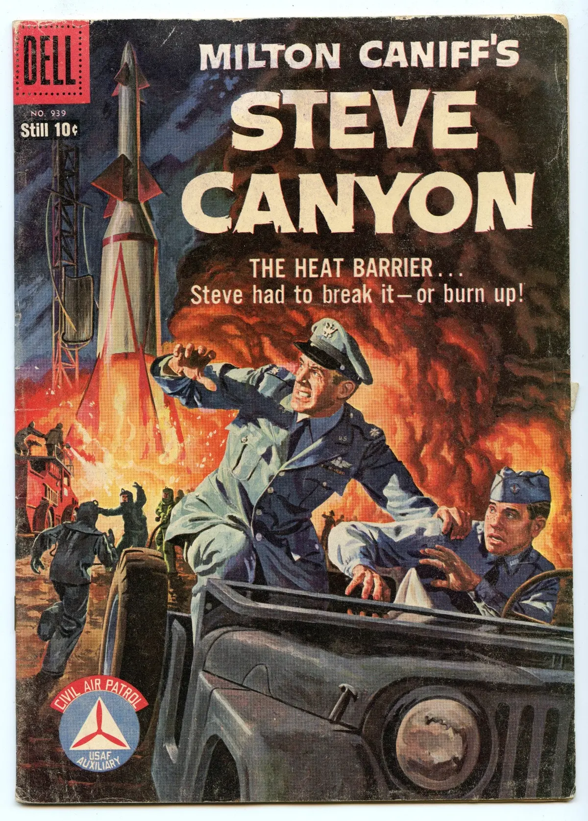 Four Color 939 (Sep 1958) Vg (4.0) - Milton Caniff's Steve Canyon 1