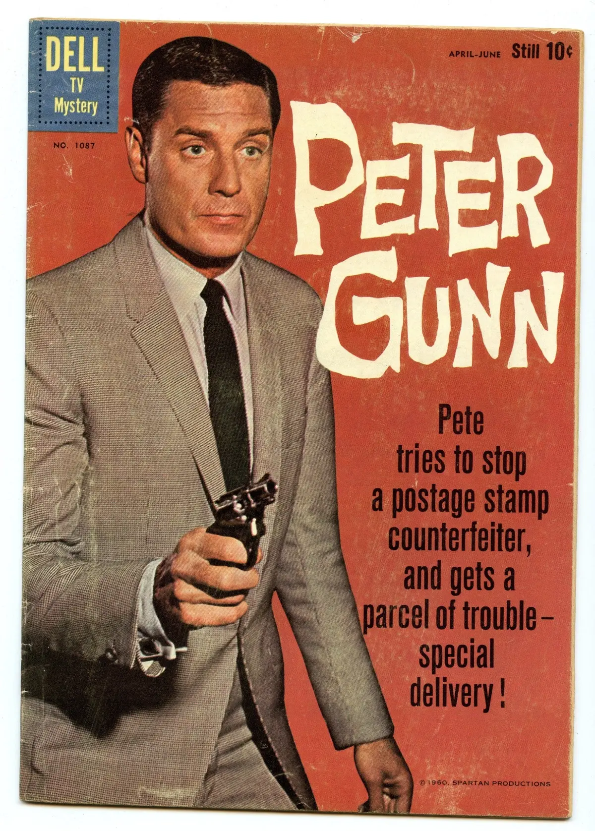 Four Color 1087 (Jun 1960) Fi- (5.5) - Peter Gunn 1