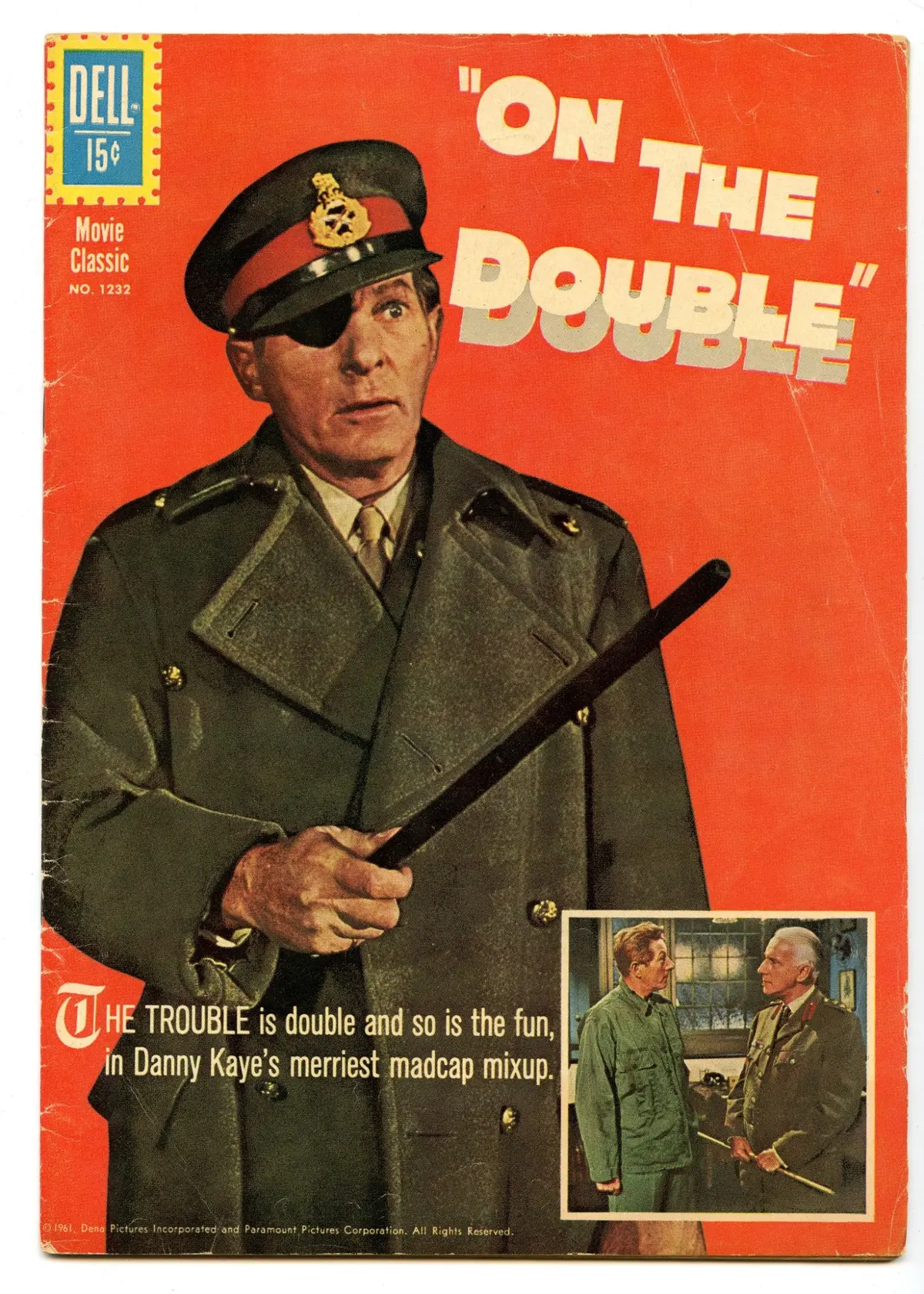 Four Color 1232 (Nov 1961) Vg- (3.5) - On The Double 1