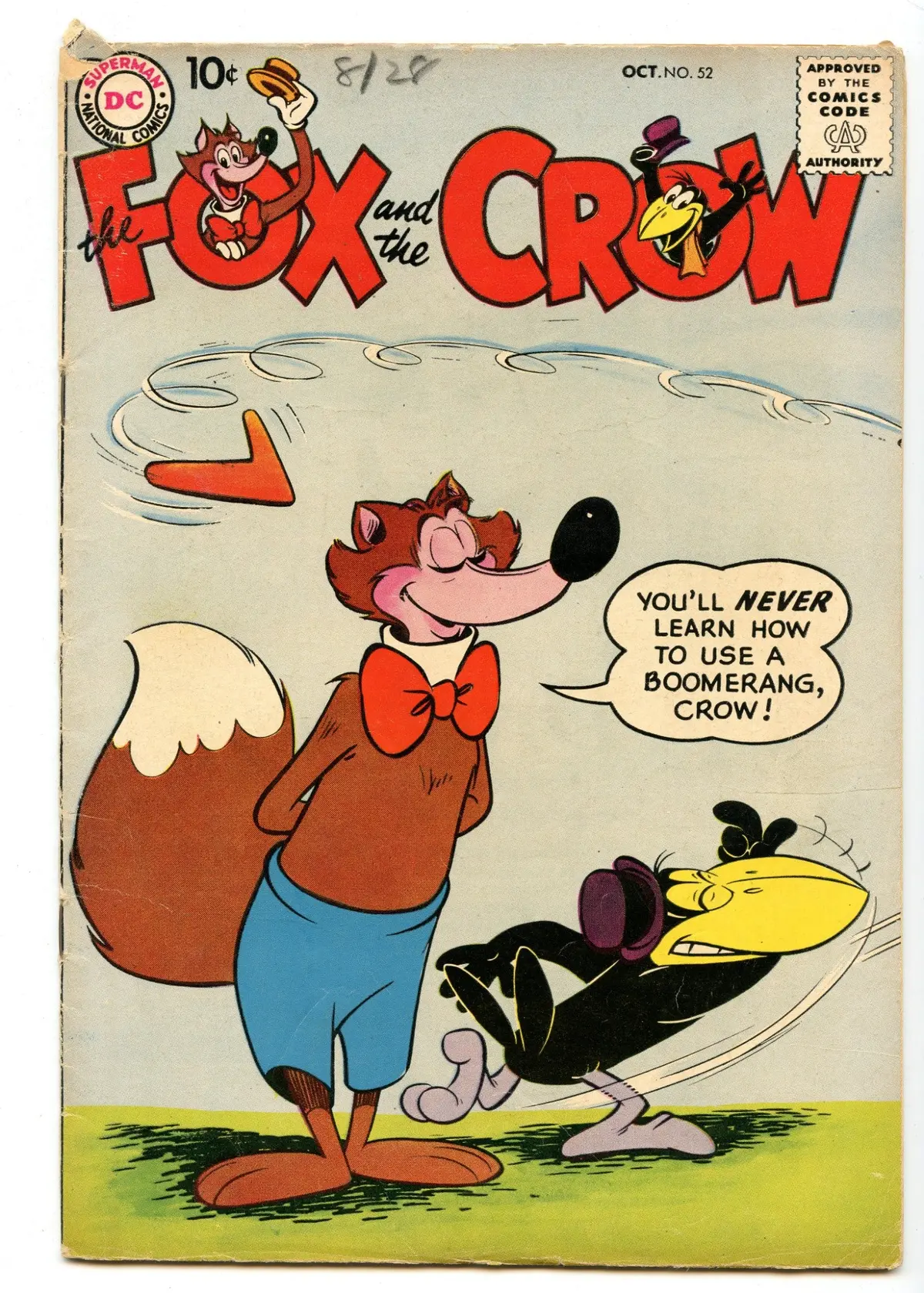 Fox & The Crow 52 (Oct 1958) Vg (4.0) 1