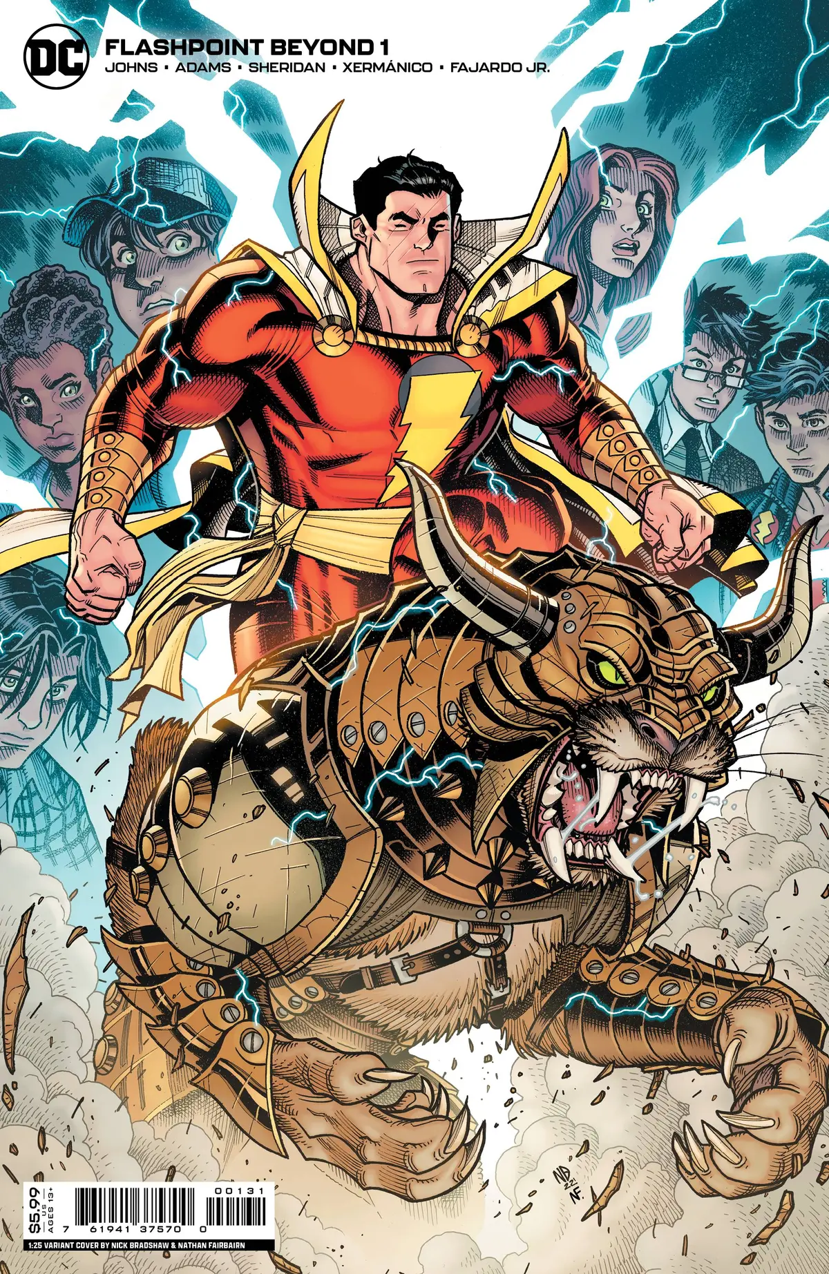 Flashpoint Beyond #1 Cvr C 25 Copy Frank Card Stock Var 1