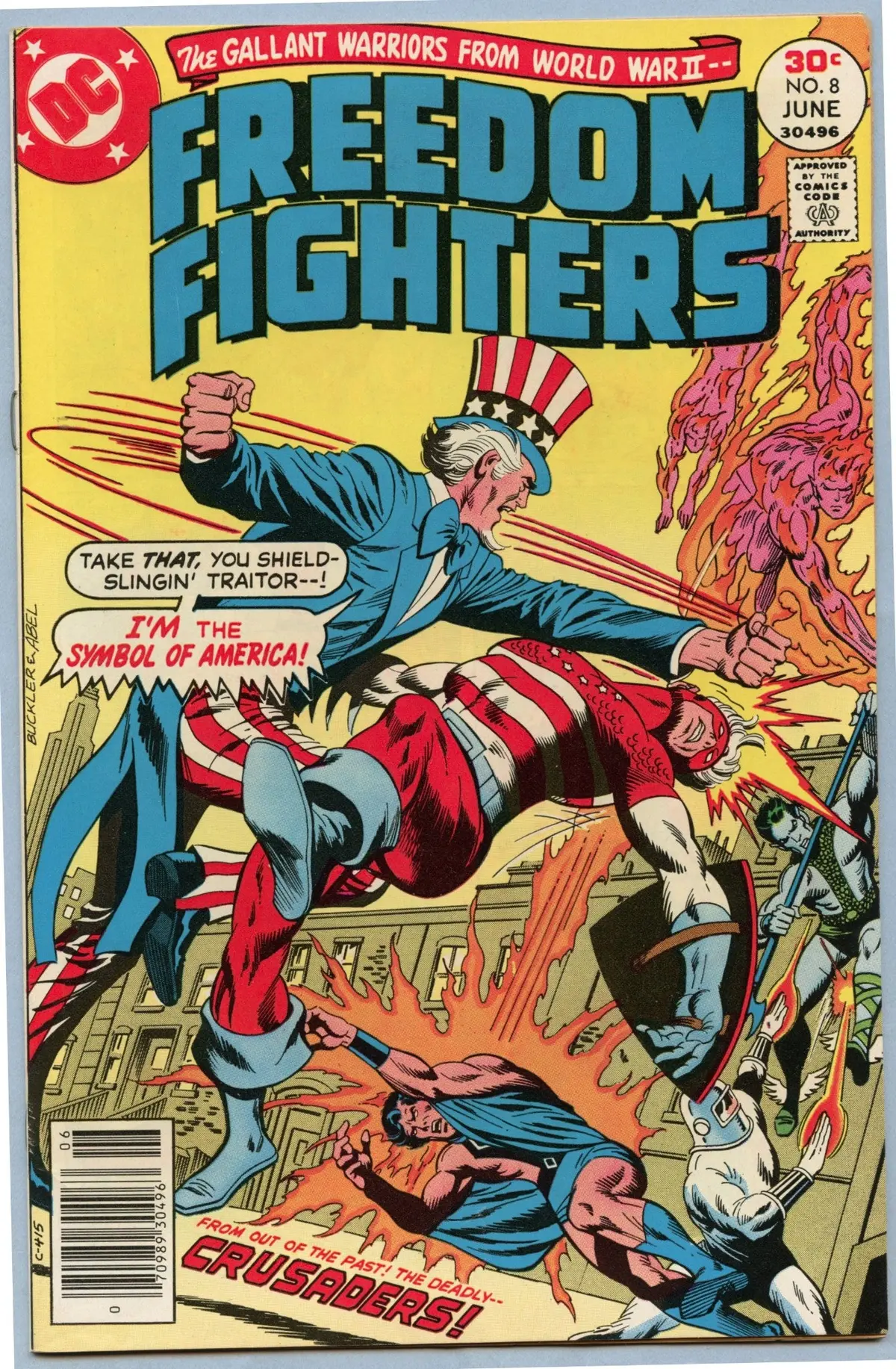 Freedom Fighters 8 (Jun 1977) Vf- (7.5) 1