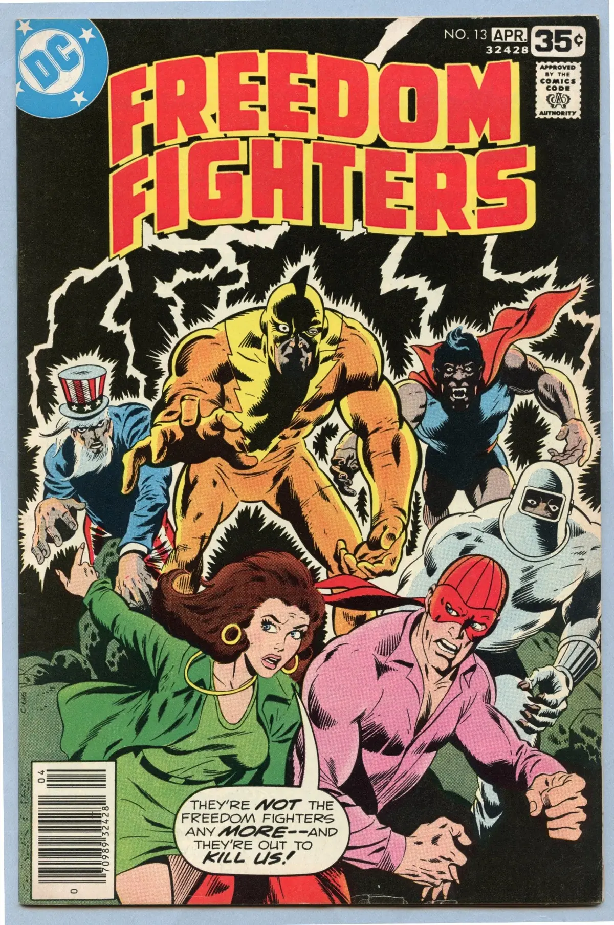 Freedom Fighters 13 (Apr 1978) Vf- (7.5) 1