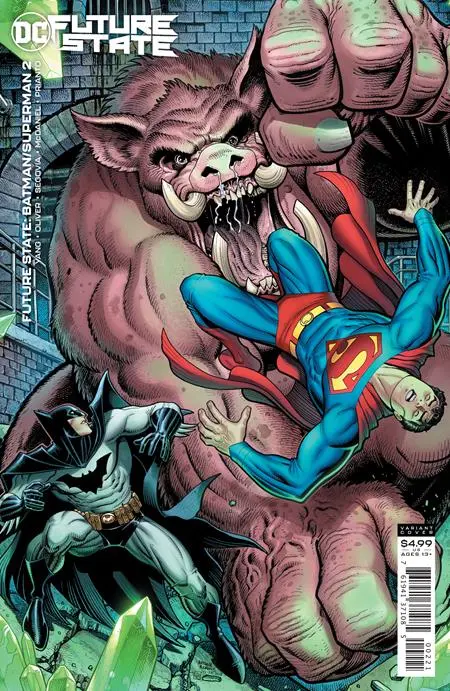 Future State Batman Superman #2 (Of 2) Cvr B Arthur Adams Card Stock Var 1