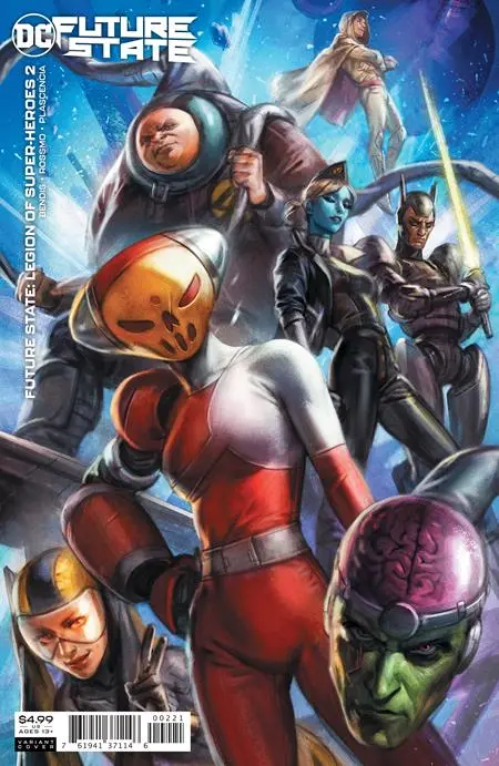 Future State Legion Of Super-Heroes #2 (Of 2) Cvr B Ian Macdonald Card Stock Var 1