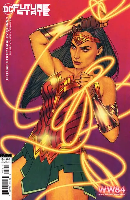 Future State Harley Quinn #1 (Of 2) Cvr C Wonder Woman 1984 Jenny Frison Card Stock Var 1
