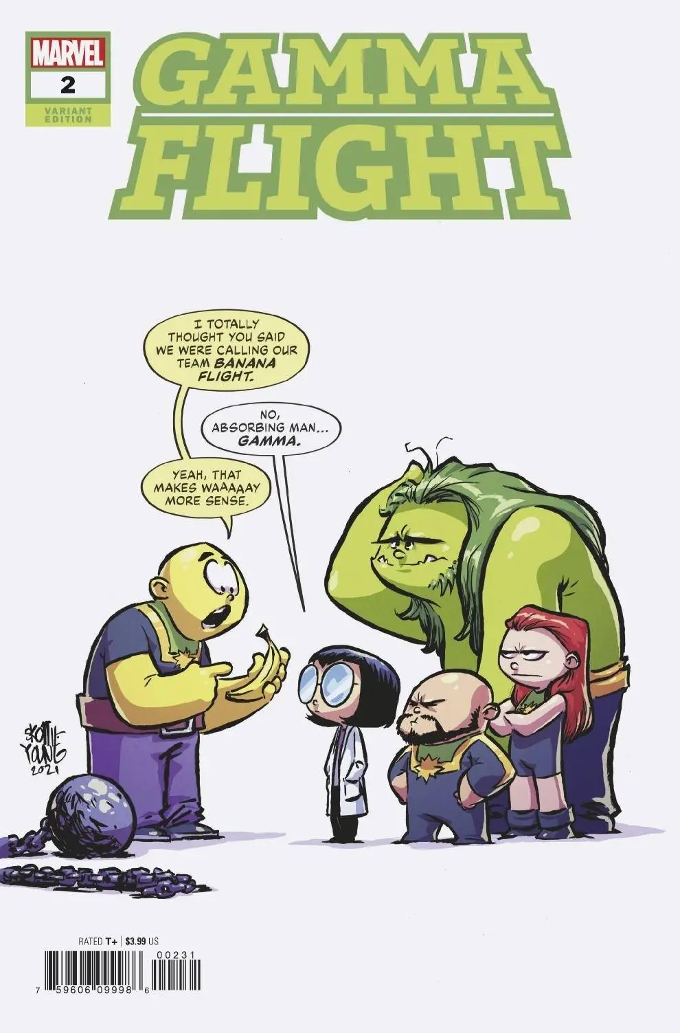 Gamma Flight #2 (Of 5) Young Var 1