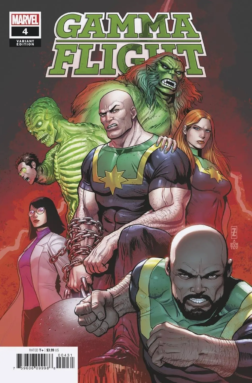 Gamma Flight #4 (Of 5) Zircher Var 1