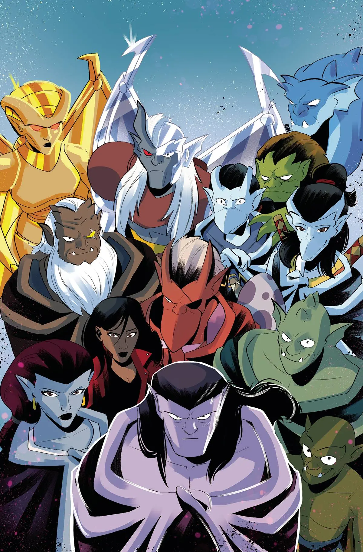 Gargoyles #1 Cvr L 25 Copy Incv Kambadais Virgin 1