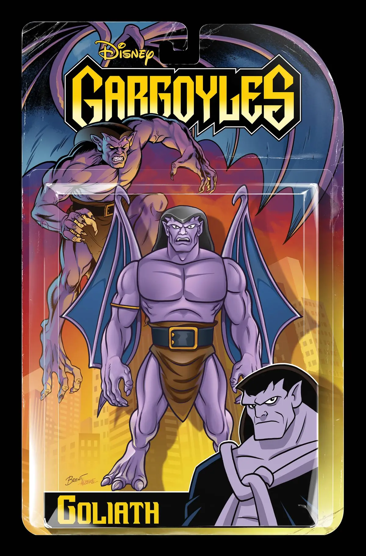 Gargoyles #1 Cvr M 30 Copy Incv Action Figure 1