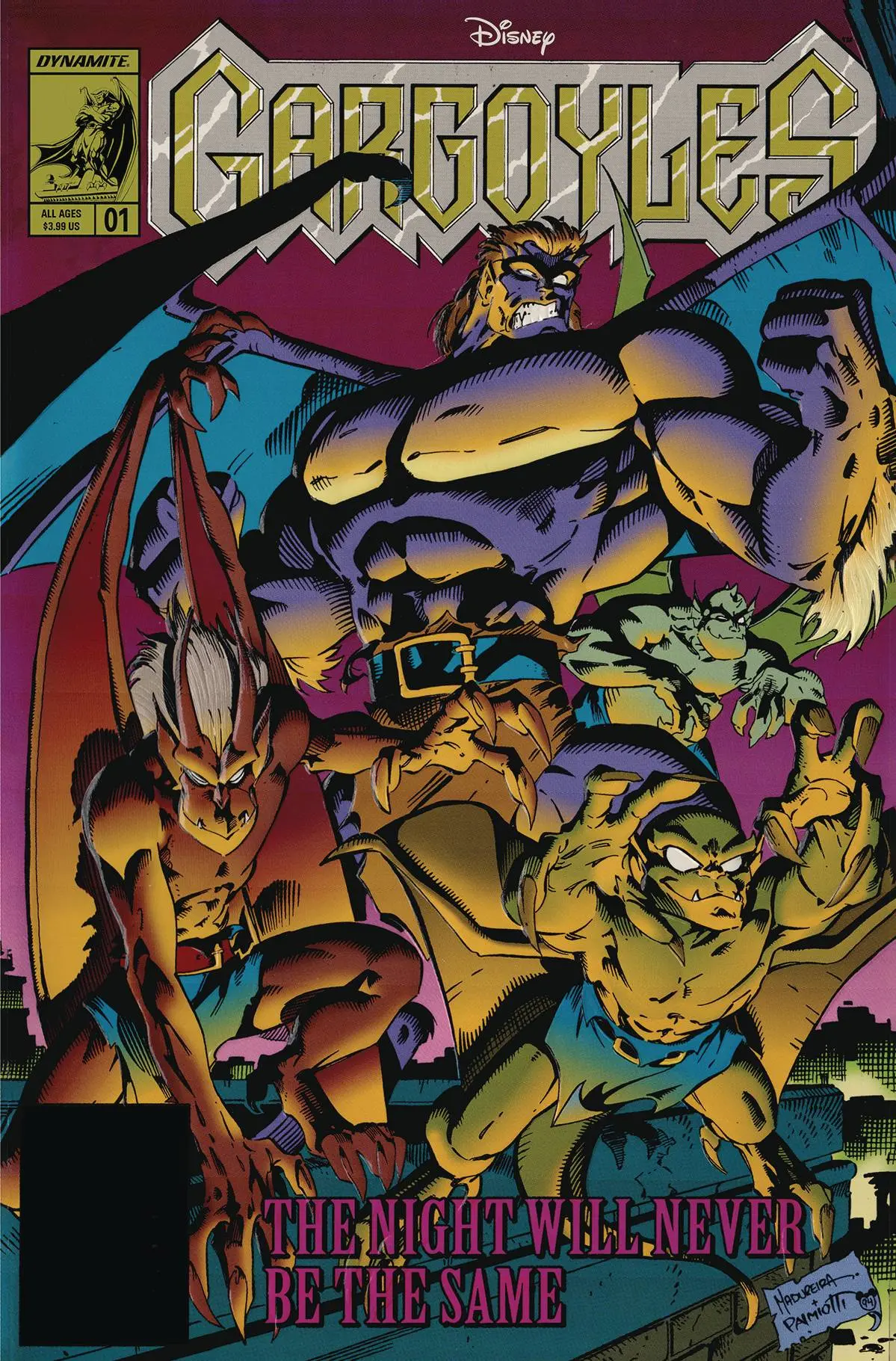 Gargoyles #1 Cvr O 50 Copy Incv Madureira Modern Icon Virgin 1