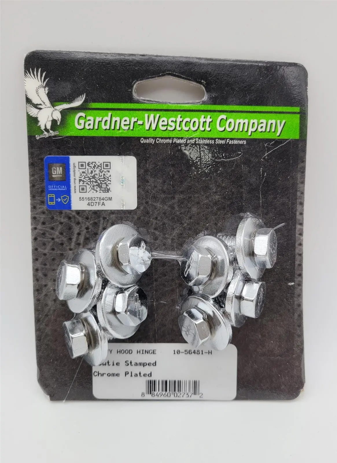 Gardner-Westcott Hood Hinge Retention Kit – High-Strength Fastener Set 1