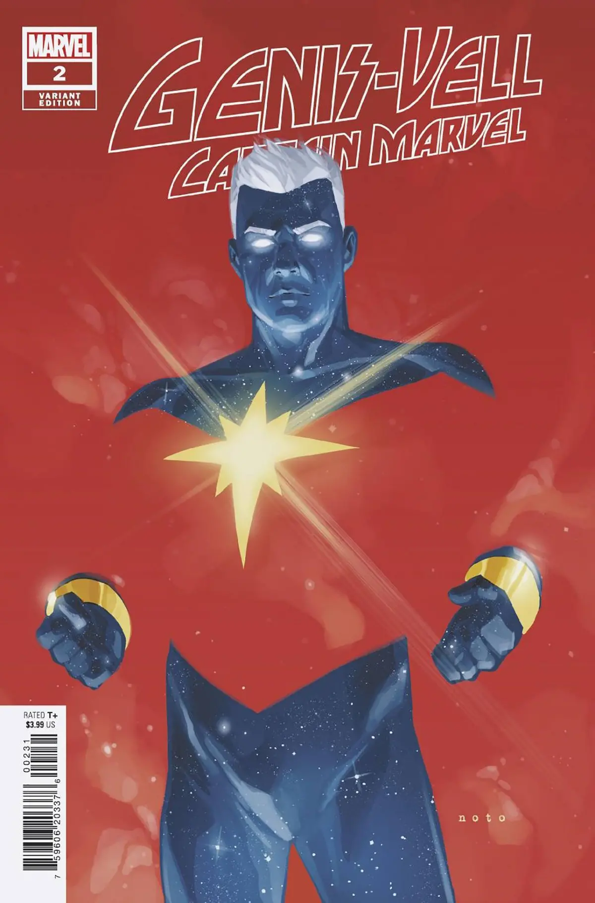 Genis-Vell Captain Marvel #2 (Of 5) Noto Var 1