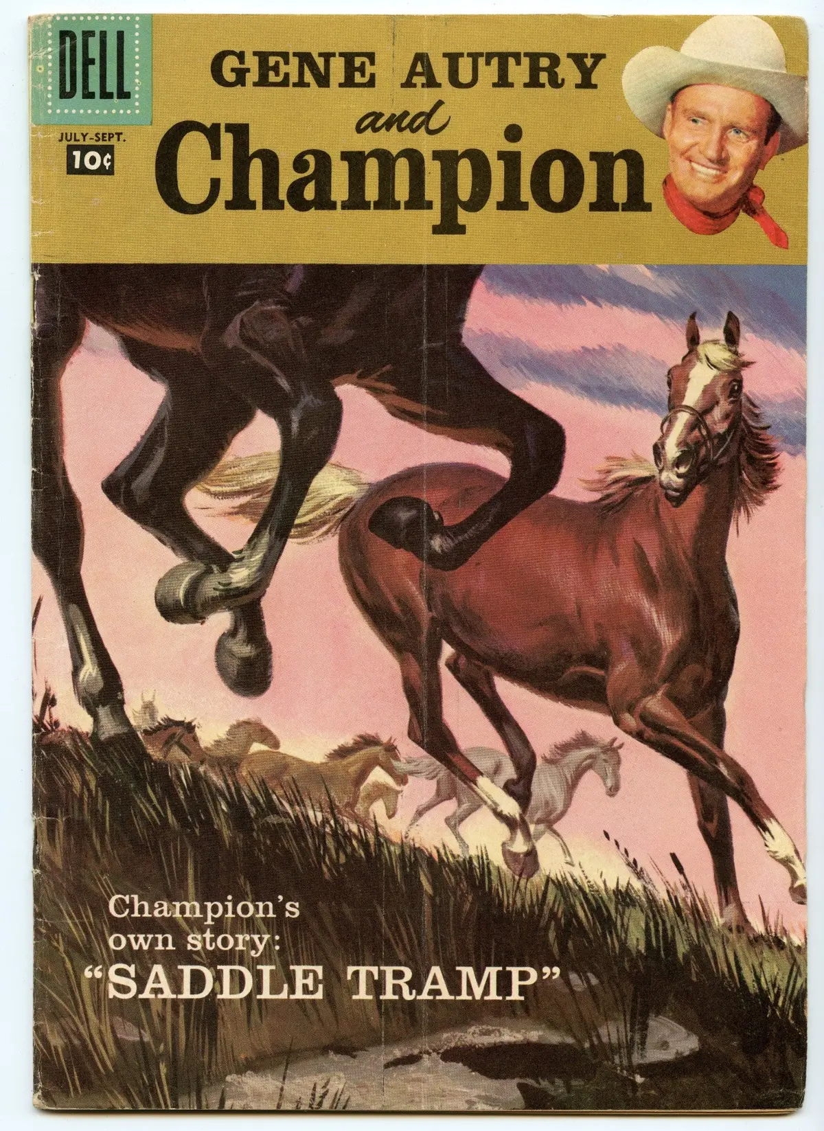 Gene Autry & Champion 115 (Sep 1957) Vg+ (4.5) 1